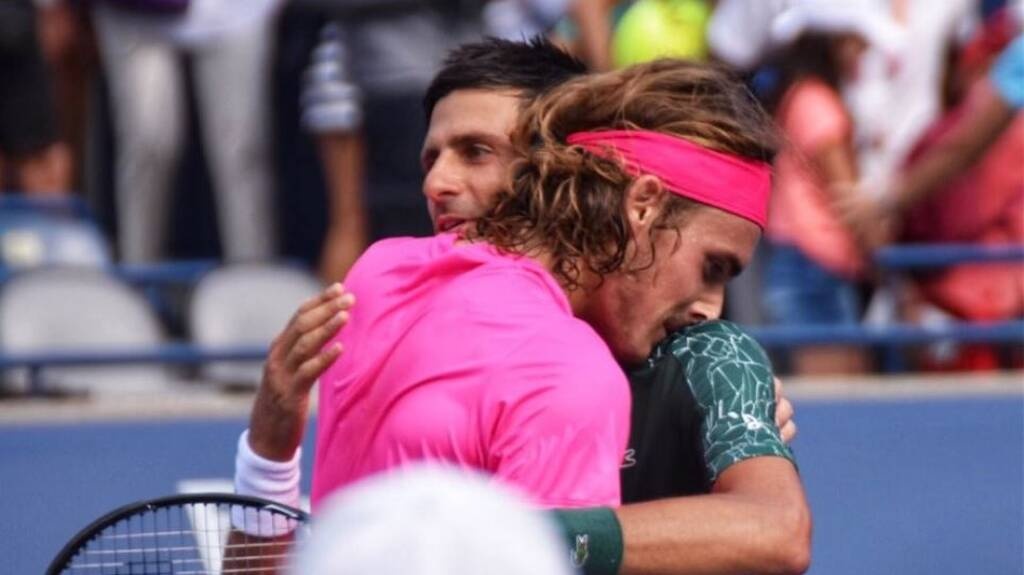 Στέφανος Τσιτσιπάς: «Ασπίδα» προστασίας από Τζόκοβιτς - Οι ατάκες του Σέρβου