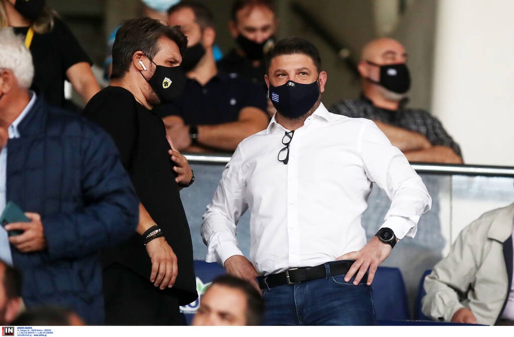 Χαρδαλιάς και Κιάμος στο ΟΑΚΑ για το ΑΕΚ-Ιωνικός