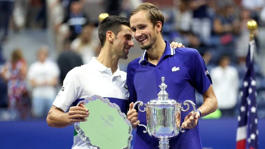 US Open: Νέος «βασιλιάς» ο Μεντβέντεφ - Πρώτο Grand Slam κόντρα στον Τζόκοβιτς