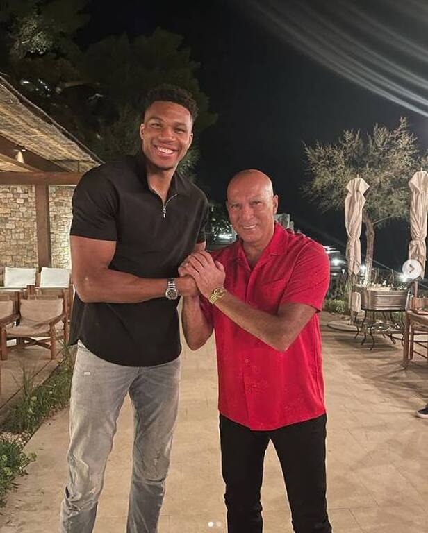 Αντετοκούνμπο και Γκάλης μαζί - Η φωτογραφία του... αιώνα (photos)