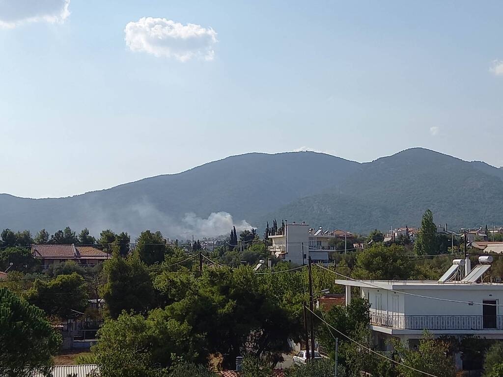 Φωτιά ΤΩΡΑ στην Πάρνηθα