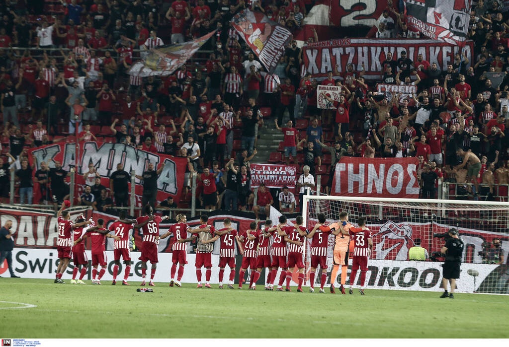 Ολυμπιακός-Αντβέρπ: Το πανηγύρισαν με τον κόσμο (photos)