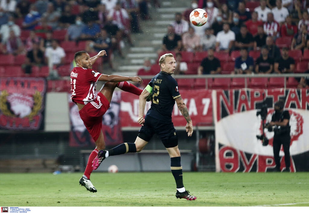 Ολυμπιακός-Αντβέρπ: Η γκολάρα του Ελ Αραμπί που δεν μέτρησε (video+photos)