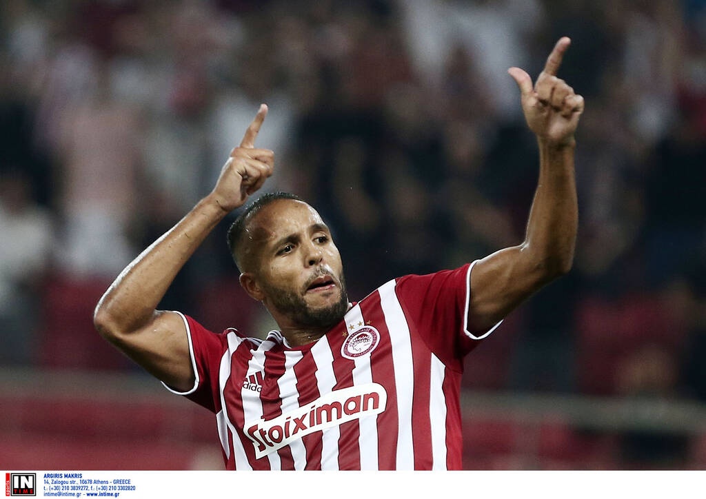 Ολυμπιακός-Αντβέρπ: Η γκολάρα του Ελ Αραμπί που δεν μέτρησε (video+photos)