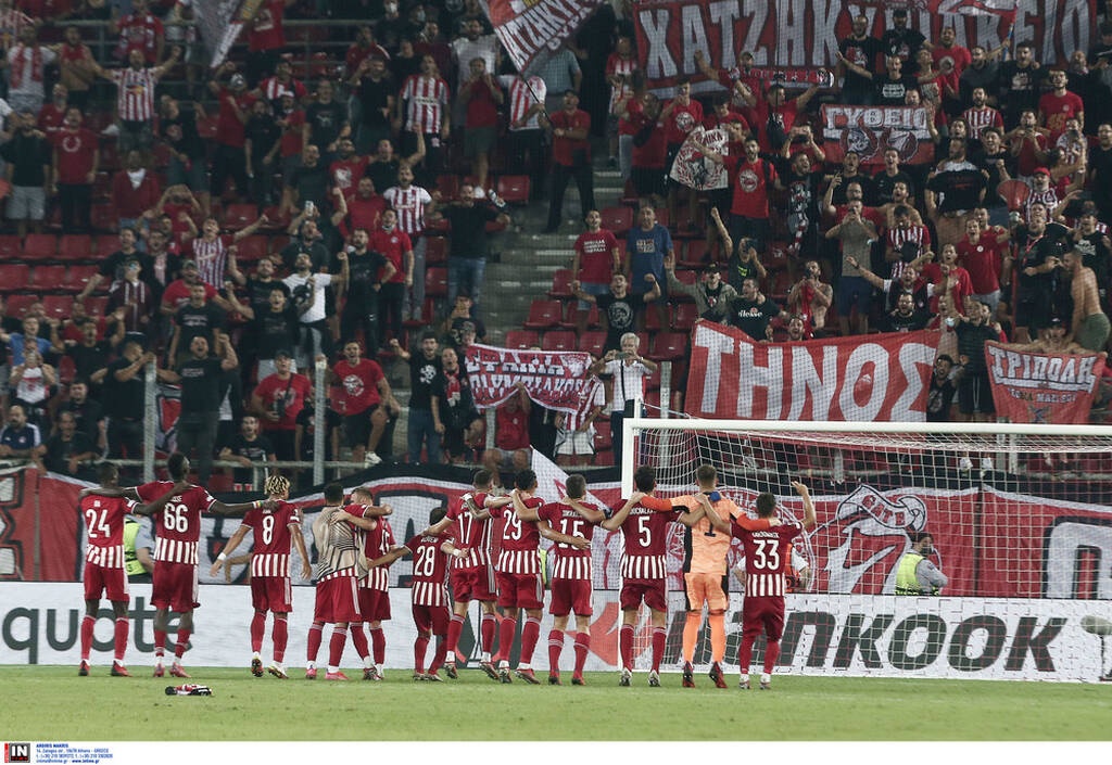 Ολυμπιακός-Αντβέρπ: Το πανηγύρισαν με τον κόσμο (photos)