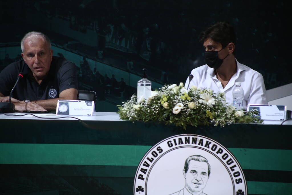 Δημήτρης Γιαννακόπουλος: Η ειδική αναφορά και το «ευχαριστώ» στον Ζέλικο Ομπράντοβιτς