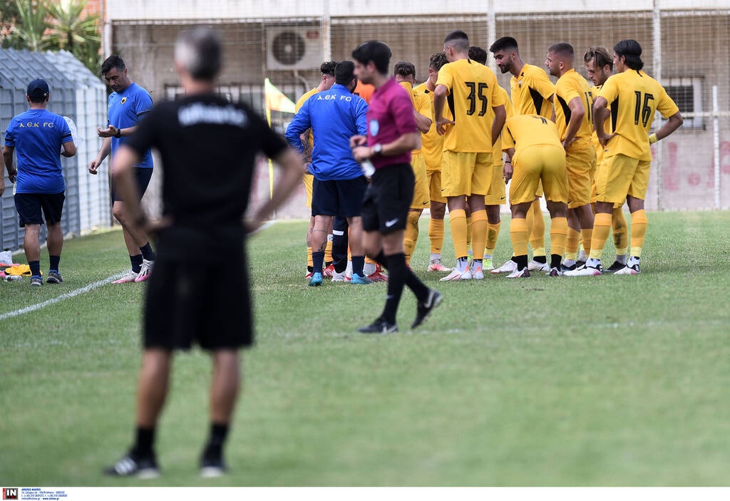 Κηφισιά: Φιλική νίκη κόντρα στην ΑΕΚ Β' - Τραυματισμός για Γκίνη
