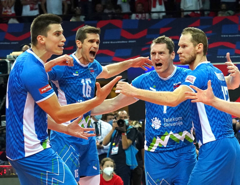 Eurovolley: Ιταλία και Σλοβενία για την κορυφή της Ευρώπης