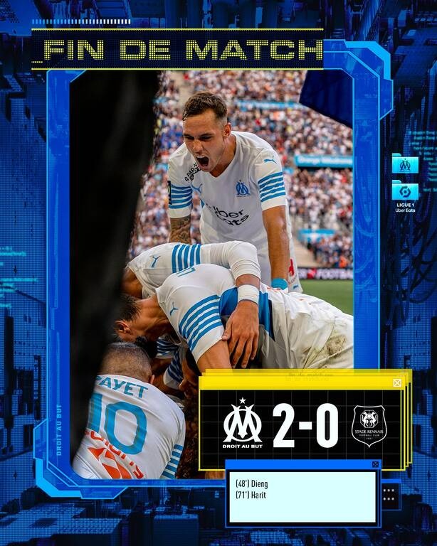 Ligue 1: Νίκη και δεύτερη θέση η Μαρσέιγ! (photos)