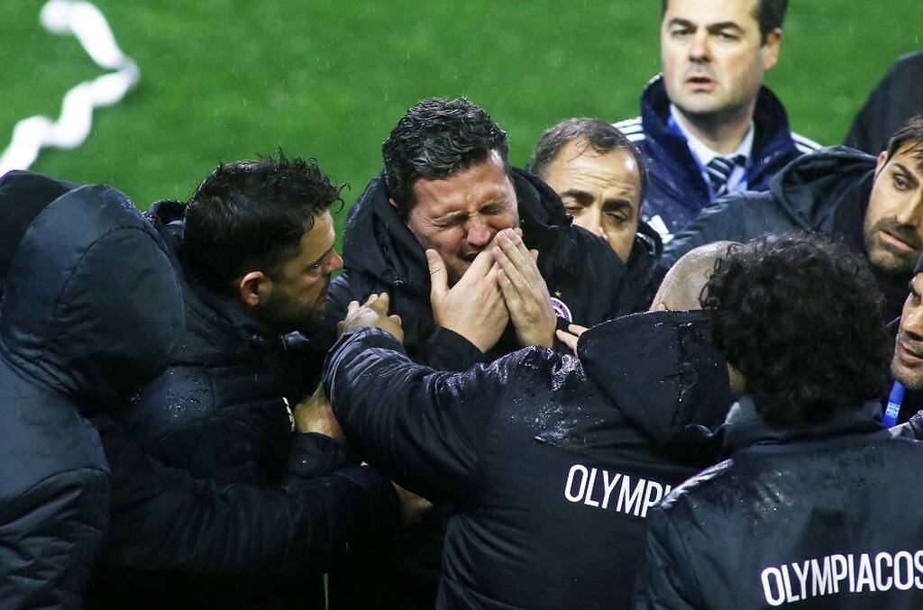 Οι ατάκες Όσκαρ Γκαρθία για το ρολό στην Τούμπα - Τα γέλια και ο… πόλεμος (photos+video)
