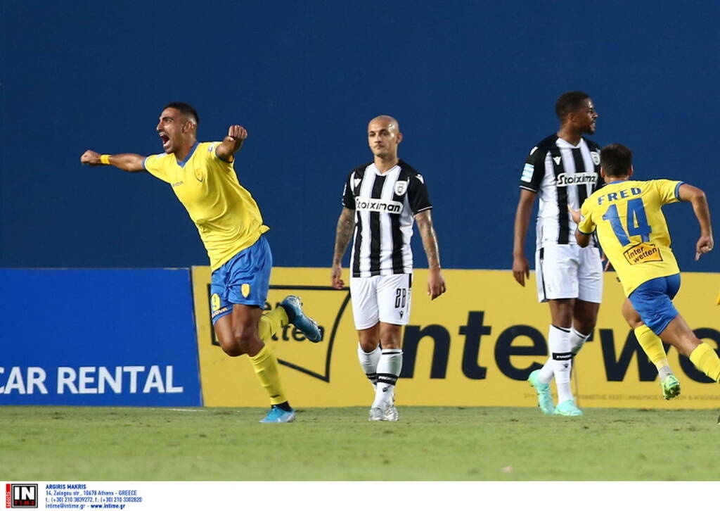 Παναιτωλικός-ΠΑΟΚ: Αλαλούμ στην άμυνα και 1-1 - Το γκολ του Ντίας (video+photos)