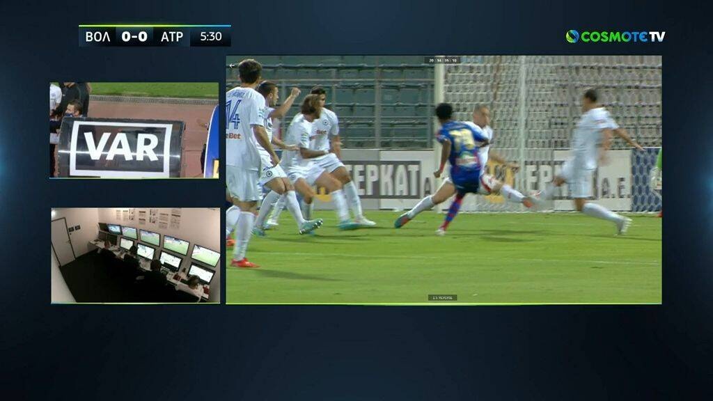 Βόλος-Ατρόμητος: Ο Τζήλος έδωσε πέναλτι αλλά το πήρε πίσω με VAR (video)