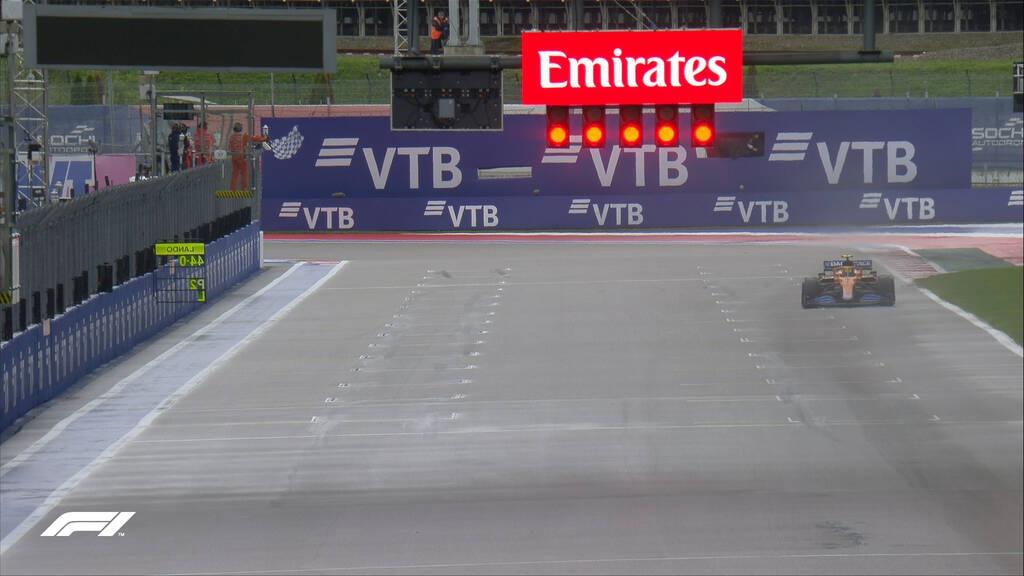 Formula 1: «Χόρεψε» στη βροχή ο Νόρις (photos)