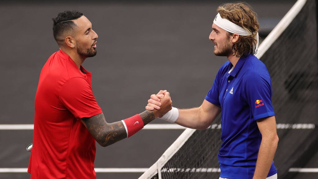 Στέφανος Τσιτσιπάς: Πήρε τον «εμφύλιο» με Κύργιο (video)