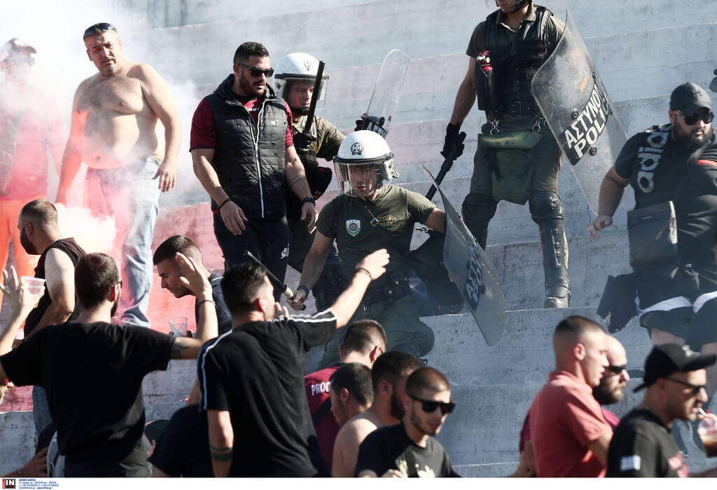 Κύπελλο Ελλάδας: Χαμός στο Εθνικός-Προοδευτική – Πανηγυρισμοί και ένταση (video+photos)