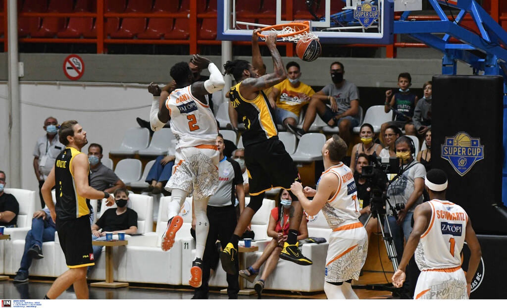 Προμηθέας-ΑΕΚ 88-71: Με σούπερ Ρέι-Ρογκαβόπουλο στον τελικό του Super Cup κόντρα στον Παναθηναϊκό!