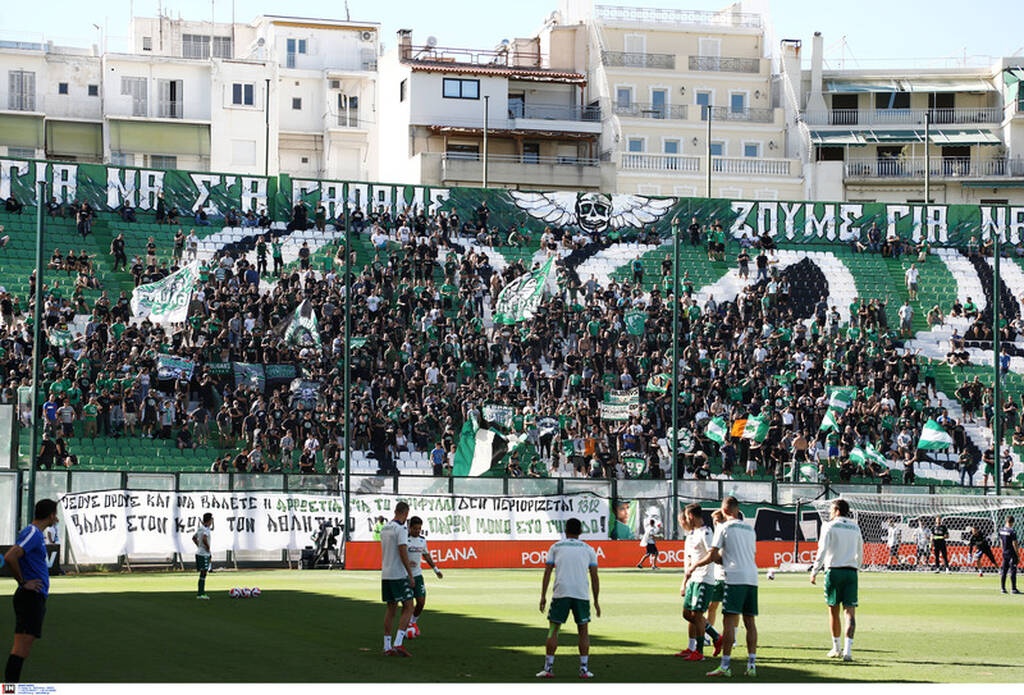 Παναθηναϊκός-Βόλος: Μαζί Μπουζούκης, Κουρμπέλης, παρών ο κόσμος (photos)