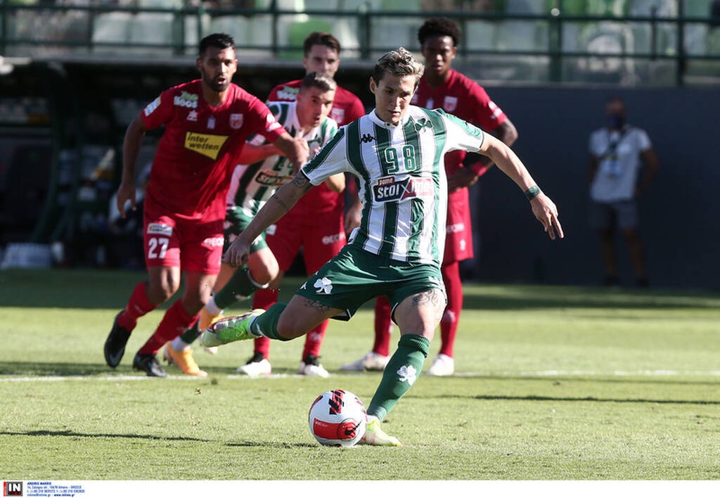 Παναθηναϊκός-Βόλος: Φουριόζος Καρλίτος κέρδισε πέναλτι και ο Βιτάλ έκανε το 4-0! (video+photos)