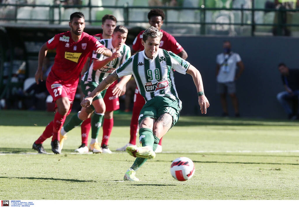 Παναθηναϊκός-Βόλος: Φουριόζος Καρλίτος κέρδισε πέναλτι και ο Βιτάλ έκανε το 4-0! (video+photos)