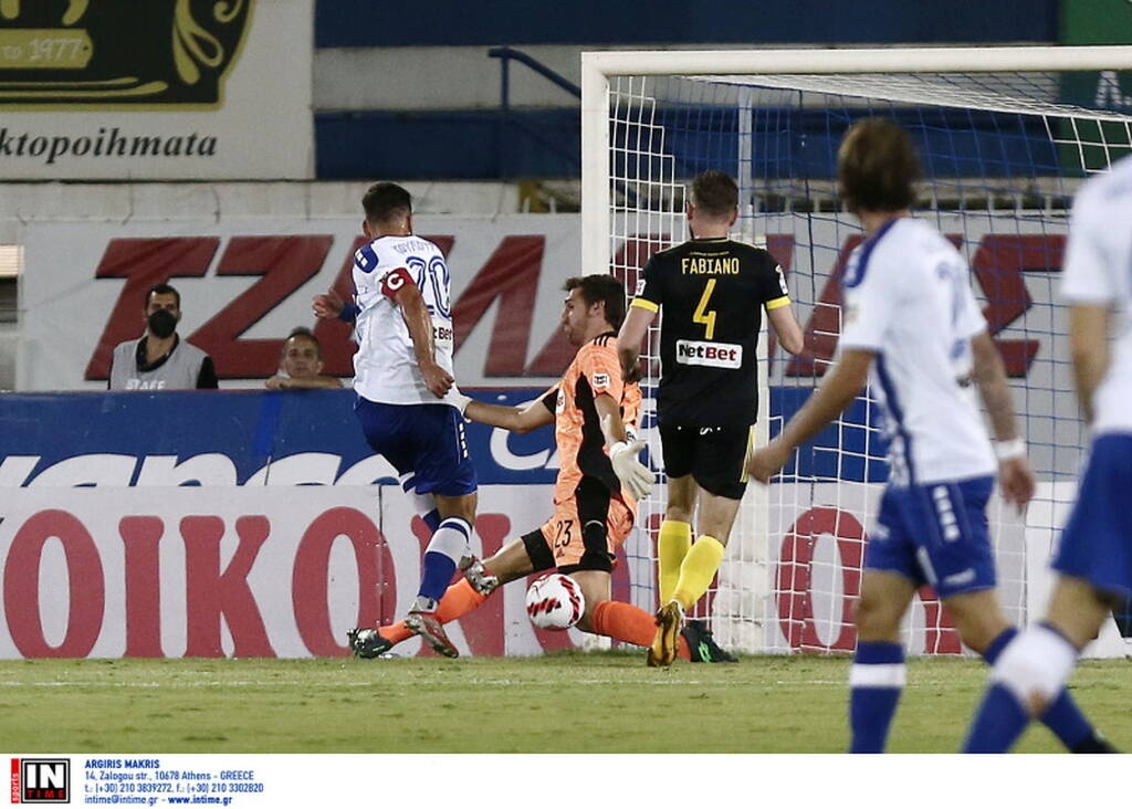 Ατρόμητος-Άρης: Σκόραρε στο 45+3 ο Σπιριντόνοβιτς - Αποχώρησε ο Μαντσίνι (video)