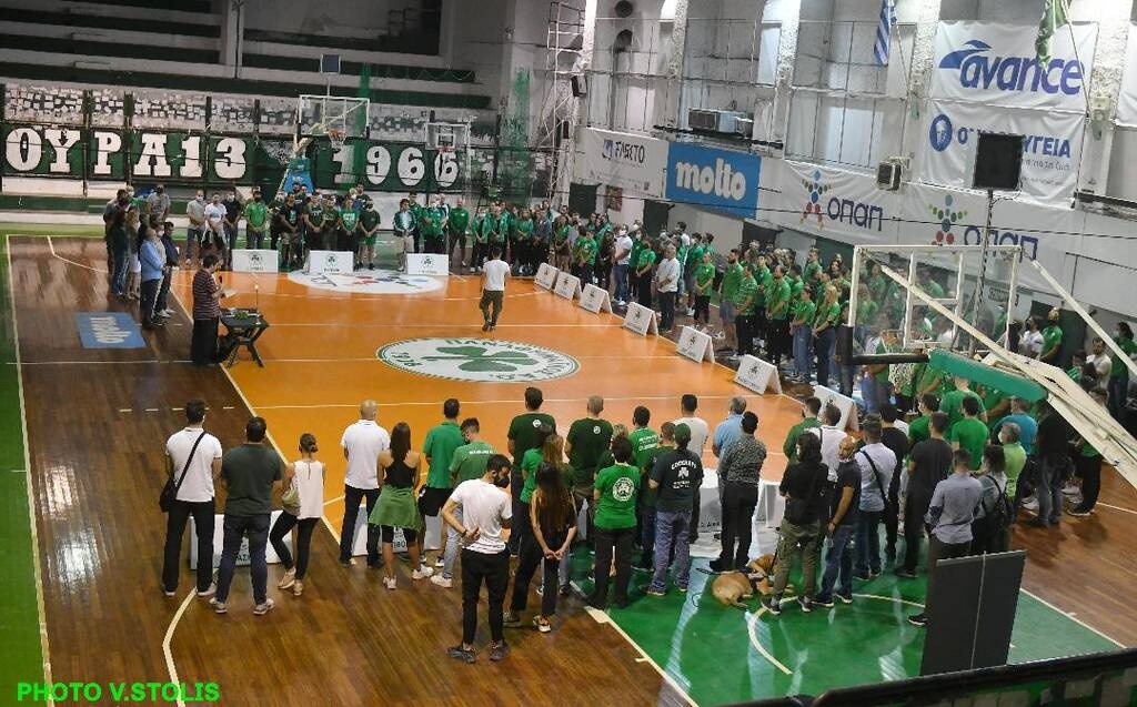 Παναθηναϊκός Α.Ο.: Γεμάτος όνειρα και φιλοδοξίες ο αγιασμός των 36 τμημάτων (photos)