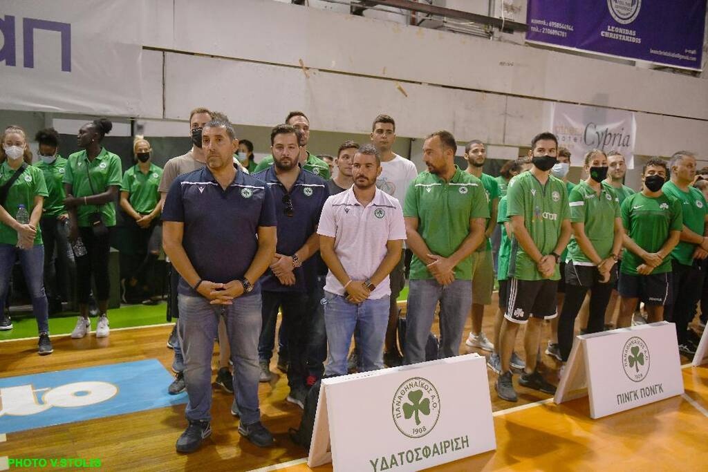 Παναθηναϊκός Α.Ο.: Γεμάτος όνειρα και φιλοδοξίες ο αγιασμός των 36 τμημάτων (photos)
