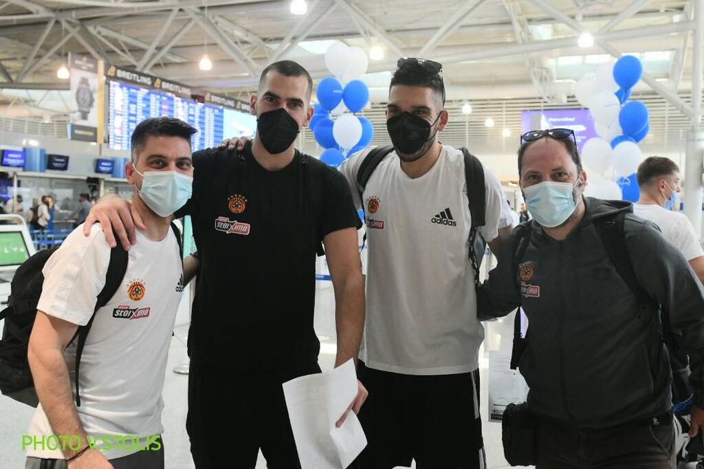 Μονακό-Παναθηναϊκός ΟΠΑΠ: Στιγμές από την αναχώρηση για το πριγκιπάτο (photos)