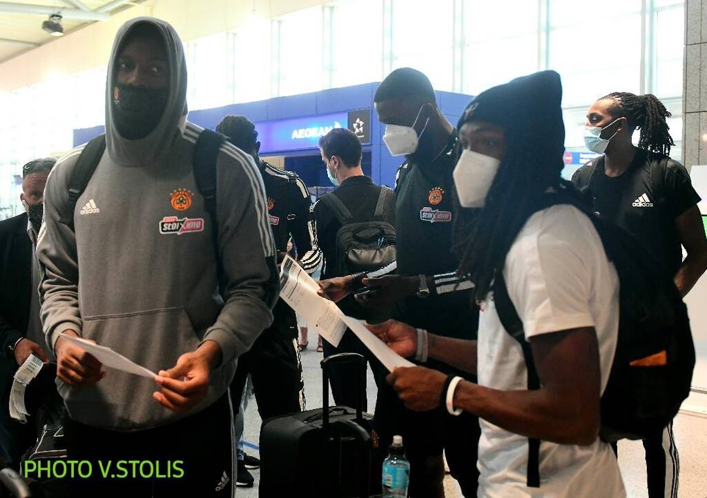 Μονακό-Παναθηναϊκός ΟΠΑΠ: Στιγμές από την αναχώρηση για το πριγκιπάτο (photos)