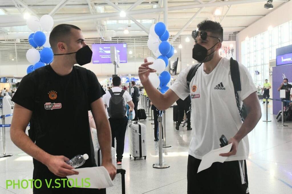 Μονακό-Παναθηναϊκός ΟΠΑΠ: Στιγμές από την αναχώρηση για το πριγκιπάτο (photos)
