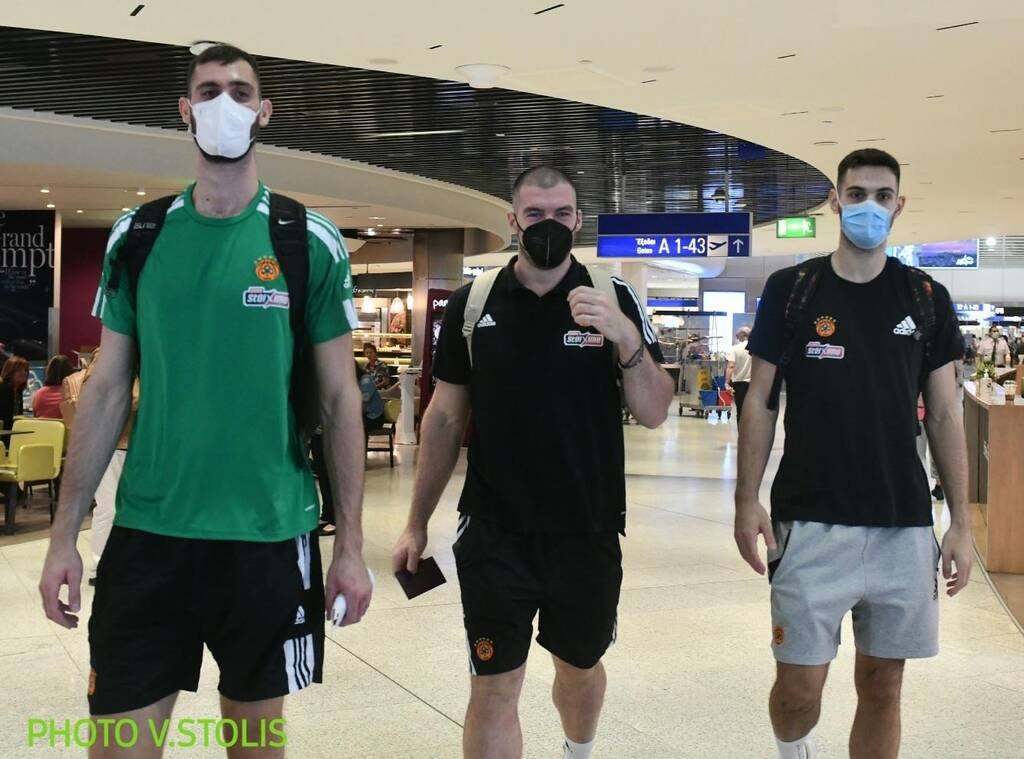 Μονακό-Παναθηναϊκός ΟΠΑΠ: Στιγμές από την αναχώρηση για το πριγκιπάτο (photos)