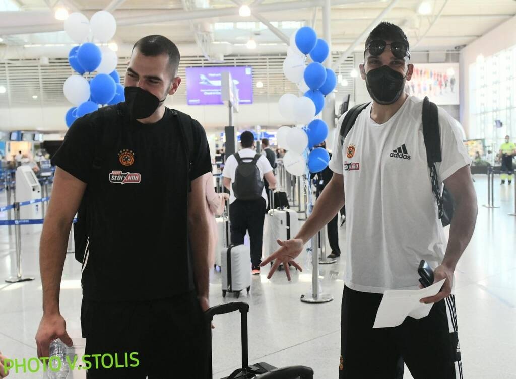 Μονακό-Παναθηναϊκός ΟΠΑΠ: Στιγμές από την αναχώρηση για το πριγκιπάτο (photos)