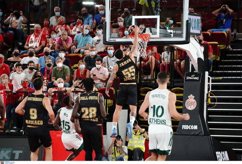 Η «εκδίκηση» του Τζέιμς μετά το Μονακό-Παναθηναϊκός ΟΠΑΠ (photo)