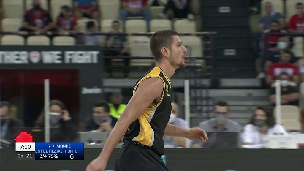Ολυμπιακός-ΑΕΚ: Έβαλε... δύσκολα στο ξεκίνημα με εντυπωσιακό Φλιώνη (video)