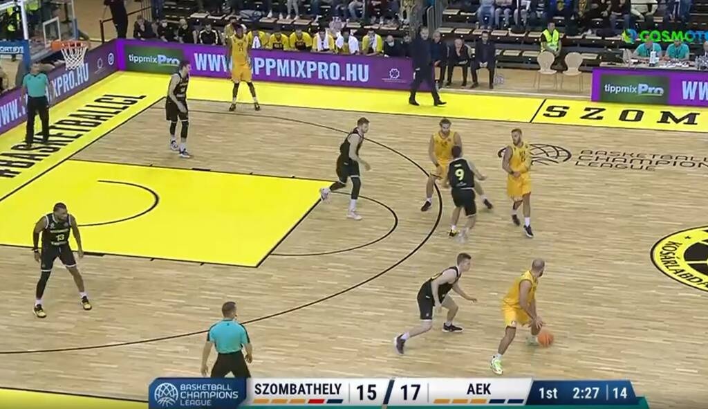 Σομπατέλι-ΑΕΚ: Εντυπωσιακή επιστροφή Παππά μετά από 7 μήνες (video)