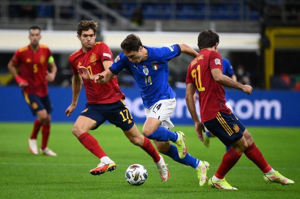 Nations League: Ιταλία-Ισπανία