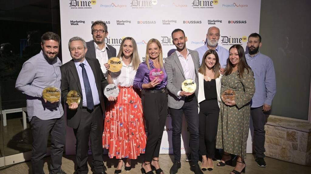 Η DPG Digital Media απέσπασε έξι σημαντικές διακρίσεις στα DIME 2021