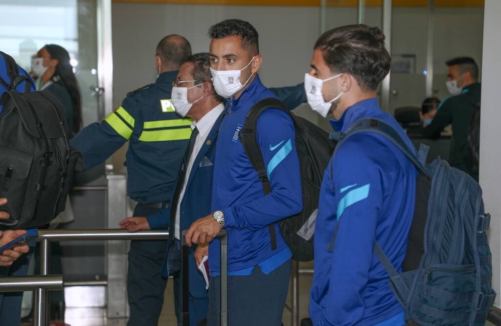 Εθνική Ελλάδας: Έφτασε στο Μπατούμι η αποστολή (Photos)