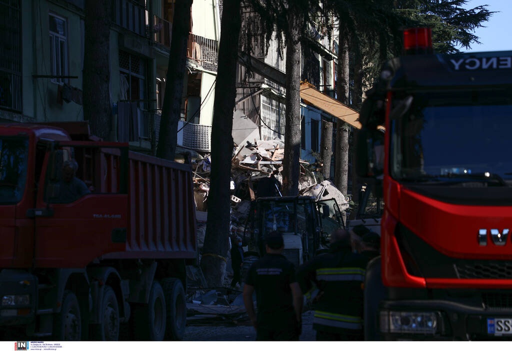 Εθνική ομάδα: Κατέρρευσε κτήριο στη Γεωργία κοντά στο ξενοδοχείο της ελληνικής αποστολής