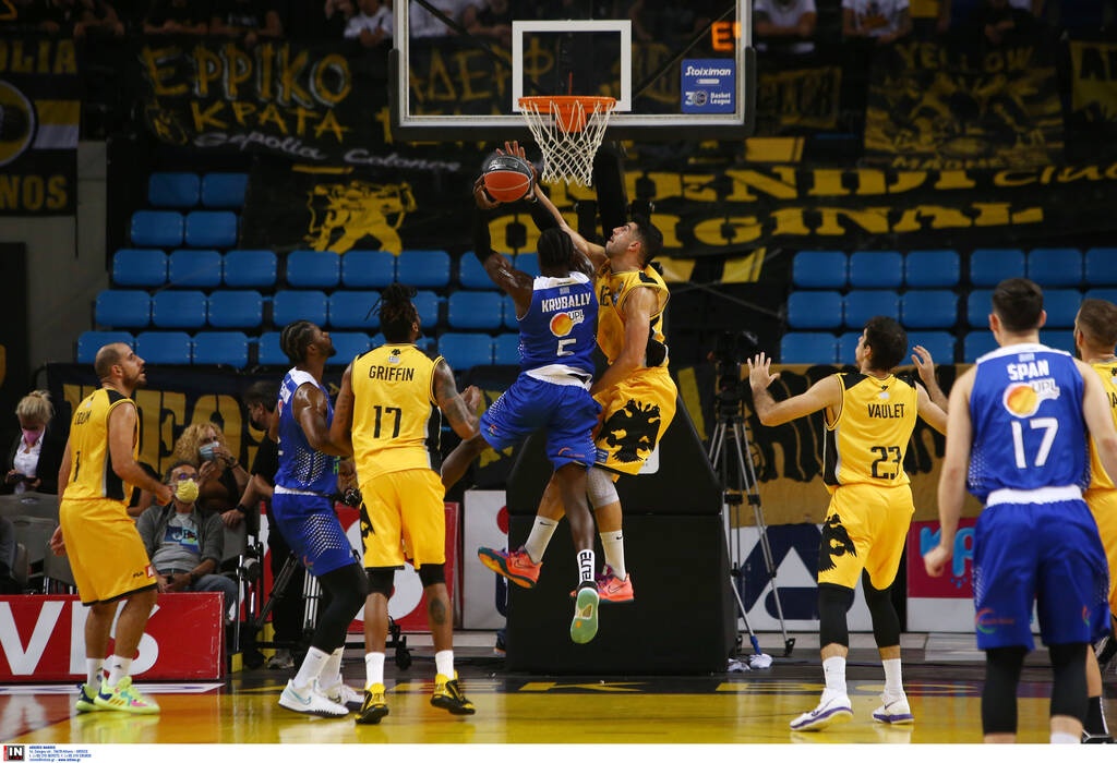 ΑΕΚ-Λάρισα 81-69: Εγκαίνια με εντυπωσιακό Κολόμ!