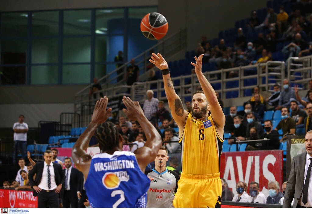ΑΕΚ-Λάρισα 81-69: Εγκαίνια με εντυπωσιακό Κολόμ!