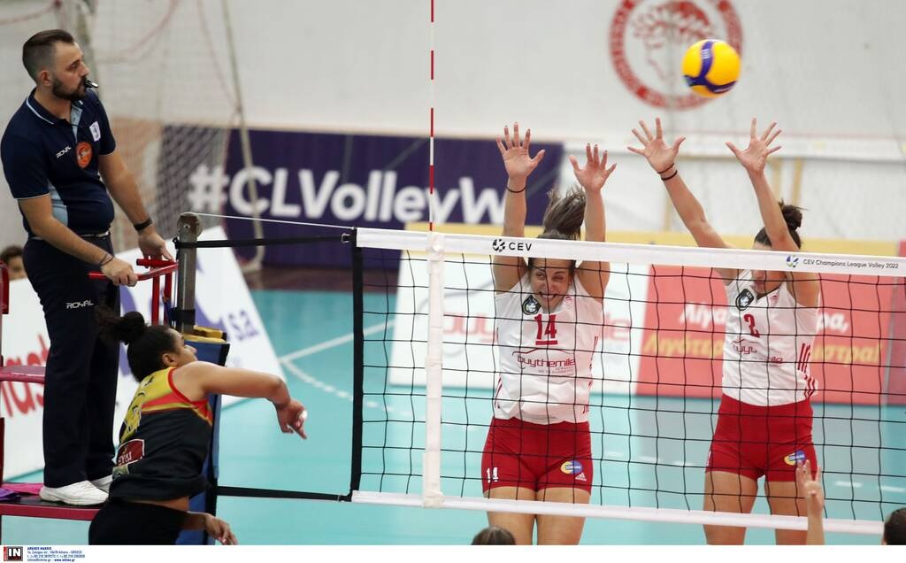 Volley League γυναικών: Εύκολα πριν την Λευκορωσία ο Ολυμπιακός (photos)
