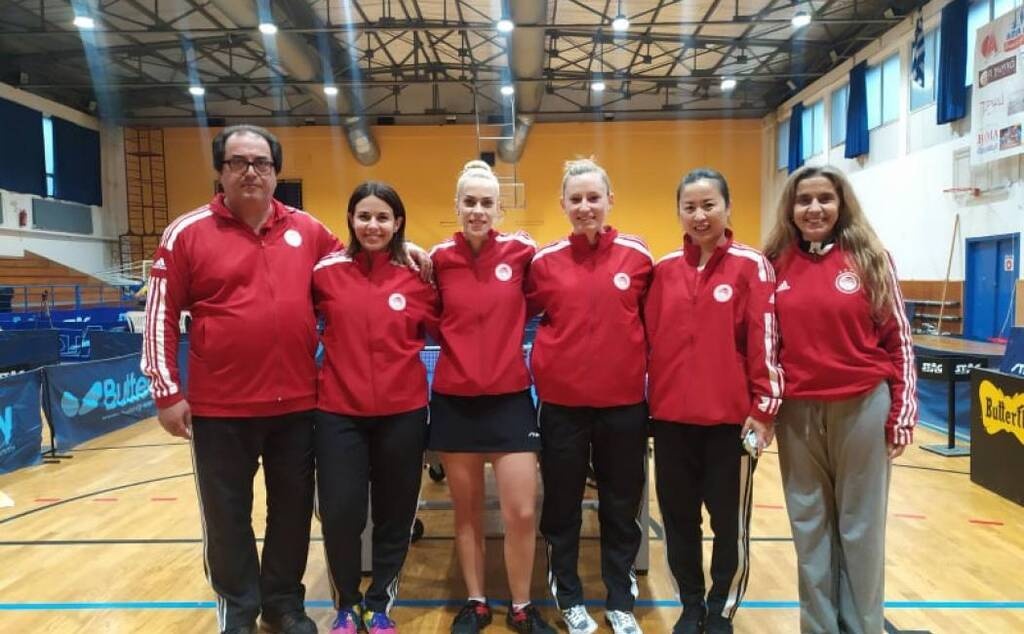 Πινγκ πονγκ: Ο Α.Σ. Πέρα νικητής στο αμφίρροπο ματς της πρεμιέρας στην Α1 γυναικών