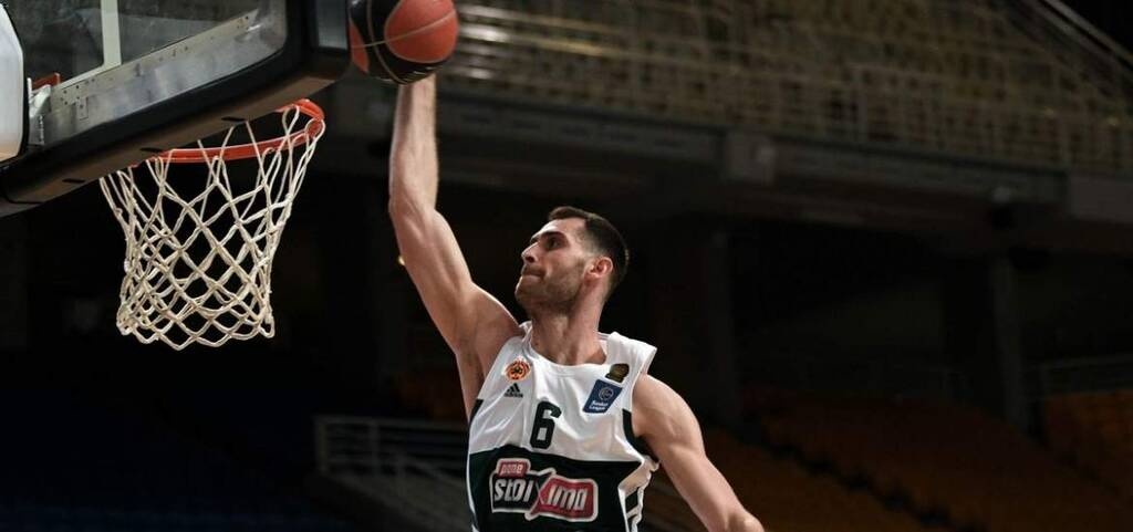 Μπασκόνια-Παναθηναϊκός ΟΠΑΠ: Αμφίβολος ο Παπαγιάννης - Ενοχλήσεις στη μέση ο Έλληνας σέντερ