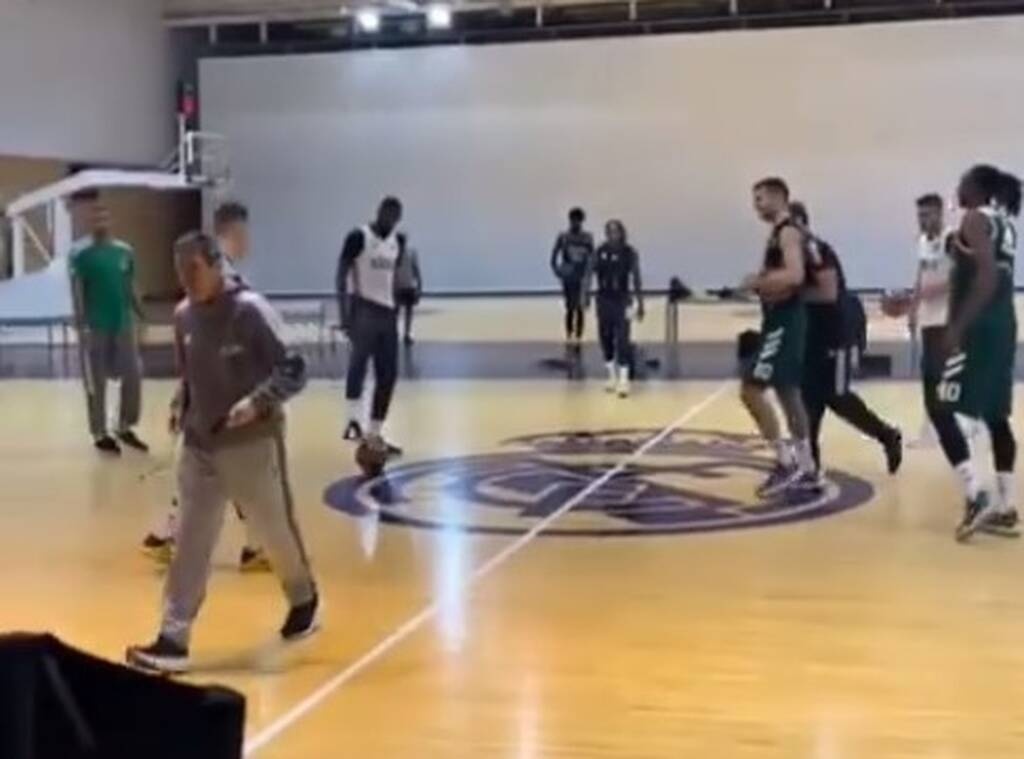 Παναθηναϊκός ΟΠΑΠ: Προπόνηση στη Μαδρίτη ενόψει Ρεάλ (video)