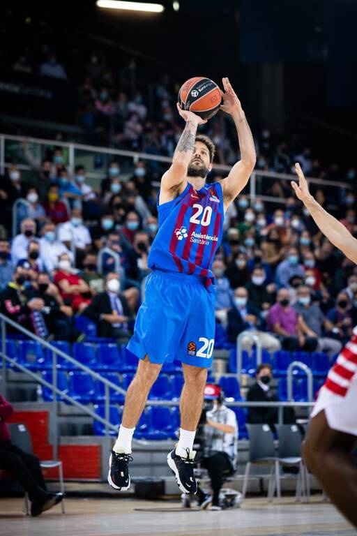 Μπαρτσελόνα-Ολυμπιακός: Τα «έσπασαν» οι «μπλαουγκράνα» - 0/12 τρίποντα στο πρώτο μέρος (photos)