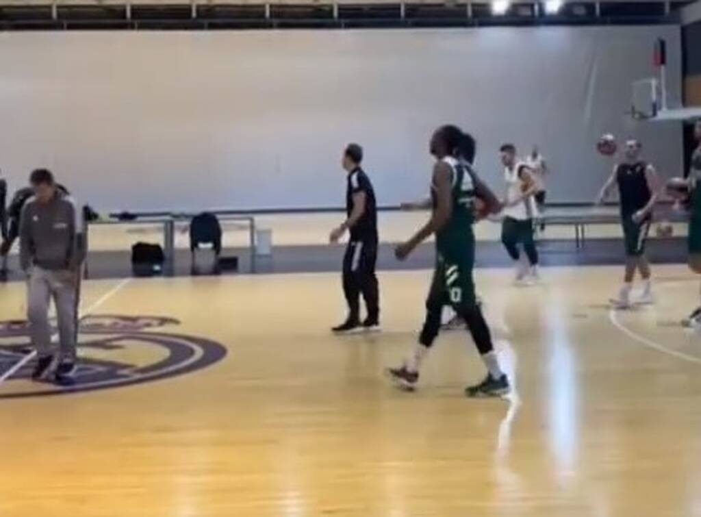 Παναθηναϊκός ΟΠΑΠ: Προπόνηση στη Μαδρίτη ενόψει Ρεάλ (video)