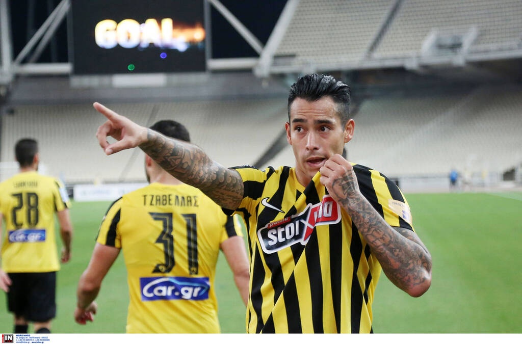 ΑΕΚ: Νέο βραβείο της Super League – Σάρωσε το γκολ του Αραούχο με Λαμία (photos+video)