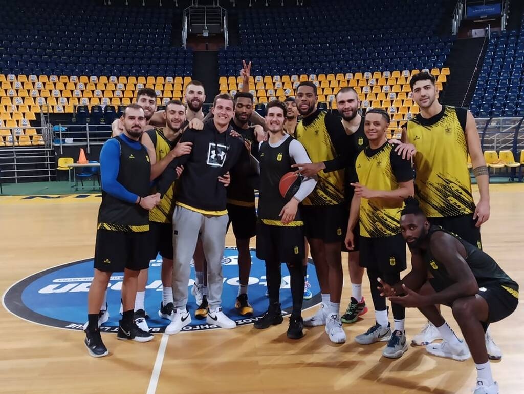 Άρης: Στο «Nick Gallis Hall» για πρώτη φορά μετά την επέμβαση ο Σιδηρoηλίας (photo)