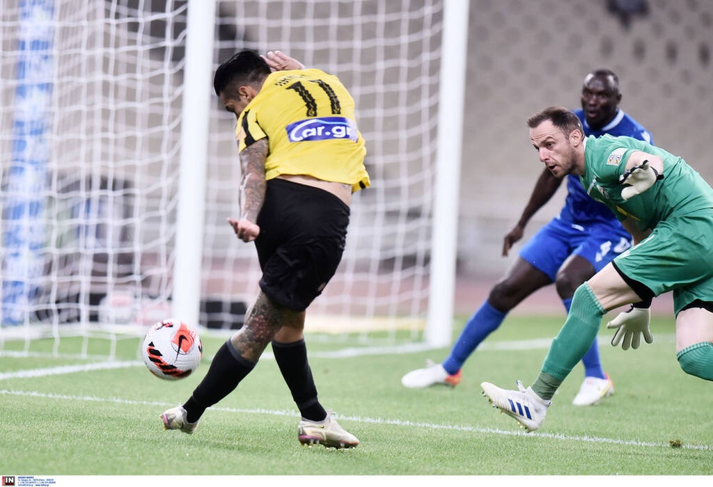 ΑΕΚ: Νέο βραβείο της Super League – Σάρωσε το γκολ του Αραούχο με Λαμία (photos+video)
