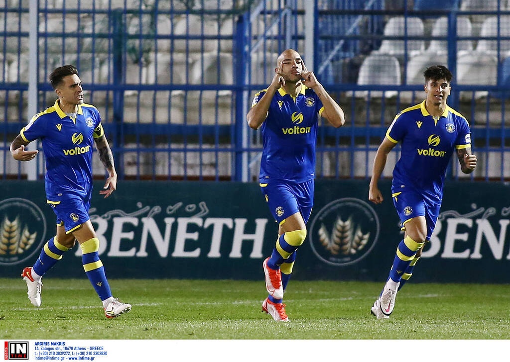 Απόλλων Σμύρνης-Αστέρας Τρίπολης: Ανίκητος στον αέρα ο Μπαράλες και 0-1 (video+photos)
